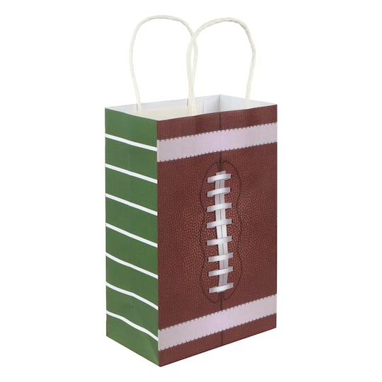 Small Football Gift Bags, 5ct. by Celebrate It™